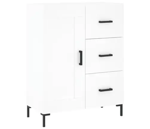 Augstais Skapis, Balts, 69,5X34X180 Cm, Inženierijas Koks Vidaxl