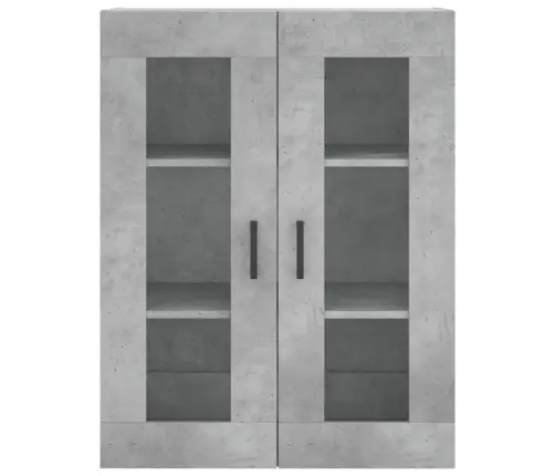 Komoda, Betono Pilkos Spalvos, 69,5X34X180cm Apdirbta Mediena