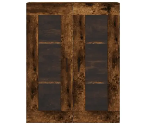 Kõrge Kapp, Suitsutatud Tamm, 69,5 X 34 X 180 cm Tehispuit