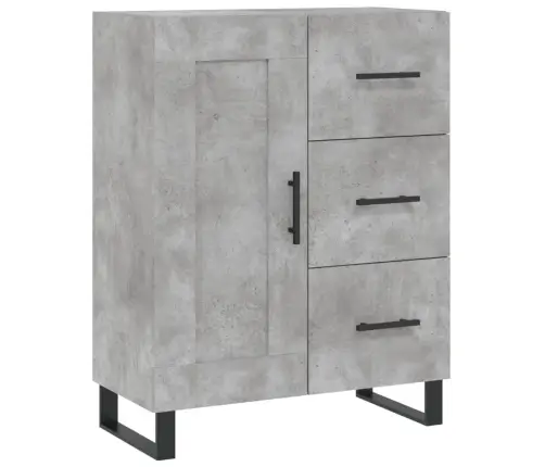 Kõrge Kapp, Betoonhall, 69,5 X 34 X 180 cmTehispuit