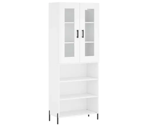 Augstais Skapis, Balts, 69,5X34X180 Cm, Inženierijas Koks Vidaxl
