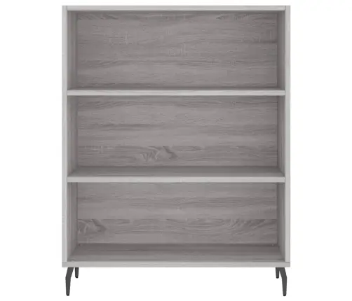 Komoda, Pilkos Ąžuolo Spalvos, 69,5X34X180cm Apdirbta Mediena