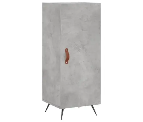 Kõrge Kapp, Betoonhall, 34,5X34X180 cm Tehispuit