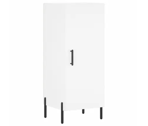 Augstais Skapītis, Balts, 34,5X34X180 Cm, Inženierijas Koks Vidaxl