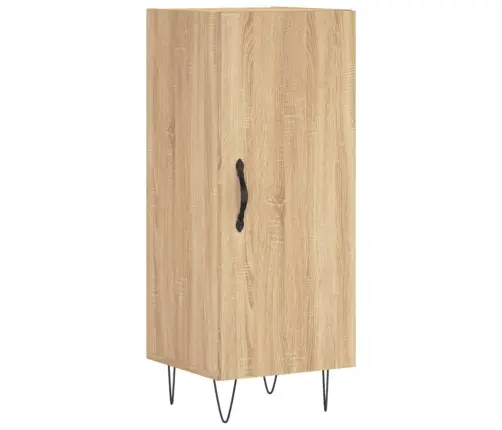 Kõrge Kapp, Sonoma Tamm, 34,5 X 34 X 180 cm Tehispuit