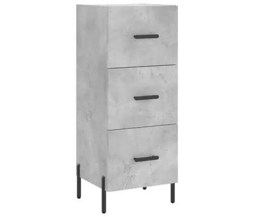 Kõrge Kapp, Betoonhall, 34,5X34X180 cm Tehispuit