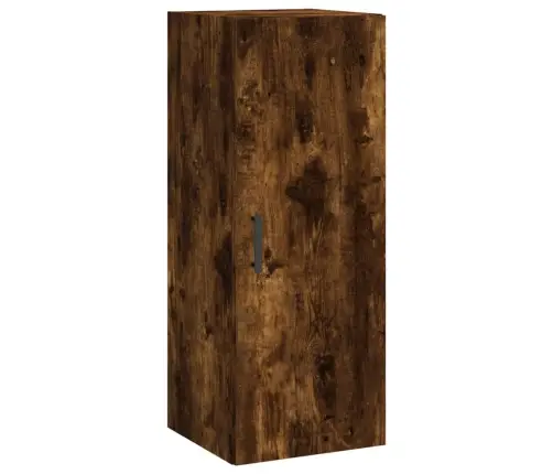 Kõrge Kapp, Suitsutatud Tamm, 34,5X34X180 cm Tehispuit