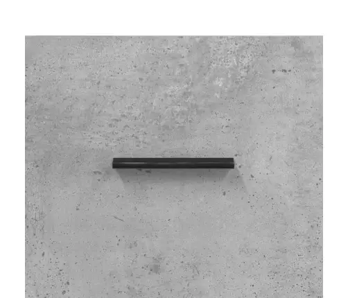 Augstais Skapītis, Pelēks, 34,5X34X180 Cm, Inženierijas Koks Vidaxl