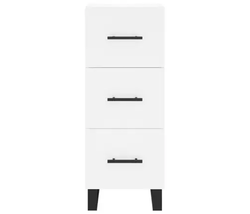 Augstais Skapītis, Balts, 34,5X34X180 Cm, Inženierijas Koks Vidaxl Augstais Skapītis, Balts, 34,5X34X180 Cm, Inženierijas Koks Vidaxl