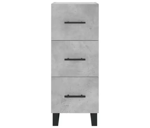 Augstais Skapītis, Pelēks, 34,5X34X180 Cm, Inženierijas Koks Vidaxl Augstais Skapītis, Pelēks, 34,5X34X180 Cm, Inženierijas Koks Vidaxl