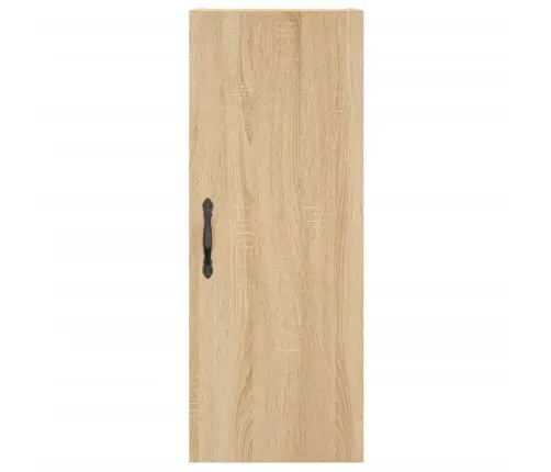 Augstais Skapītis, Ozolkoka, 34,5X34X180 Cm, Inženierijas Koks Vidaxl