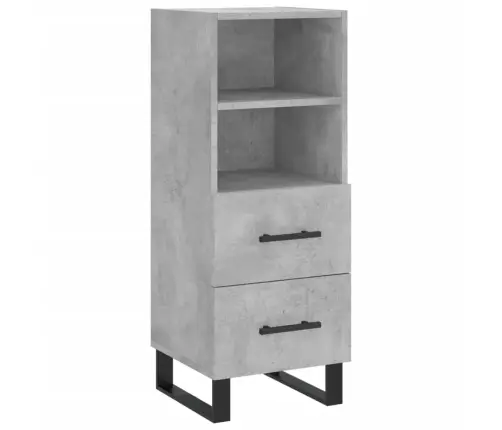 Augstais Skapītis, Pelēks, 34,5X34X180 Cm, Inženierijas Koks Vidaxl Augstais Skapītis, Pelēks, 34,5X34X180 Cm, Inženierijas Koks Vidaxl