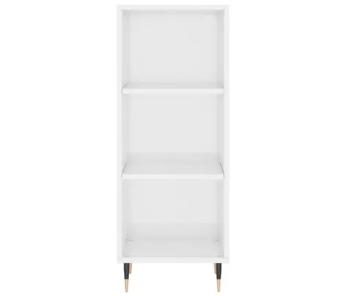 Augstais Skapītis, Balts, 34,5X34X180 Cm, Inženierijas Koks Vidaxl Augstais Skapītis, Balts, 34,5X34X180 Cm, Inženierijas Koks Vidaxl