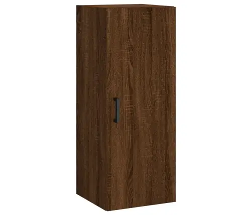 Komoda, Rudos Ąžuolo Spalvos, 34,5X34X180cm Apdirbta Mediena