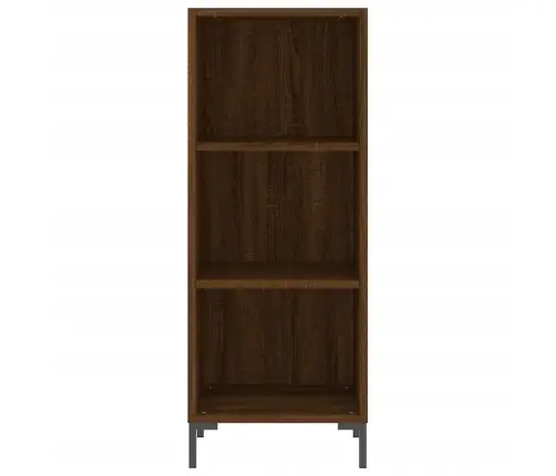 Komoda, Rudos Ąžuolo Spalvos, 34,5X34X180cm Apdirbta Mediena