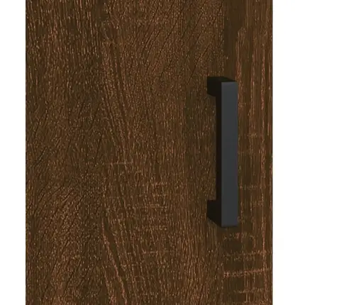 Komoda, Rudos Ąžuolo Spalvos, 34,5X34X180cm Apdirbta Mediena