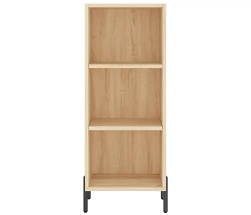 Augstais Skapītis, Ozolkoka, 34,5X34X180 Cm, Inženierijas Koks Vidaxl