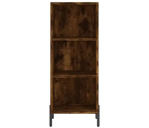 Augstais Skapītis, Ozolkoka, 34,5X34X180 Cm, Inženierijas Koks Vidaxl