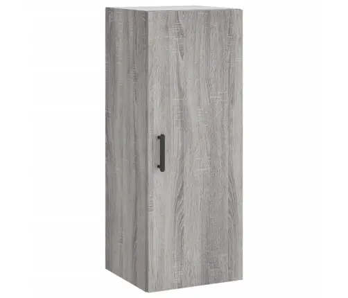 Komoda, Pilkos Ąžuolo Spalvos, 34,5X34X180cm Apdirbta Mediena