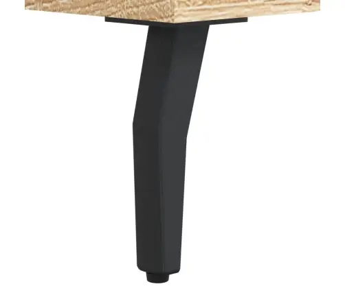 Augstais Skapītis, Ozolkoka, 34,5X34X180 Cm, Inženierijas Koks Vidaxl