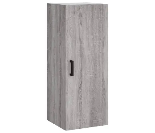 Kõrge Kapp, Hall Sonoma Tamm, 34,5X34X180 cm Tehispuit