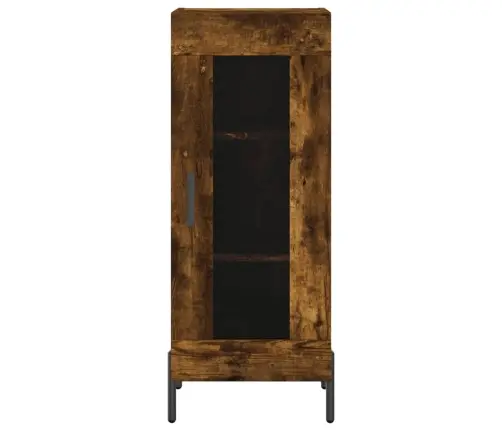 Augstais Skapītis, Ozolkoka, 34,5X34X180 Cm, Inženierijas Koks Vidaxl