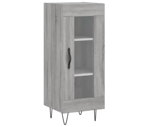 Augstais Skapītis, Pelēks, 34,5X34X180 Cm, Inženierijas Koks Vidaxl Augstais Skapītis, Pelēks, 34,5X34X180 Cm, Inženierijas Koks Vidaxl