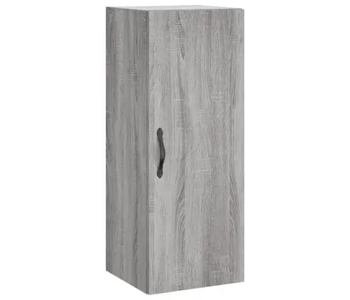 Augstais Skapītis, Pelēks, 34,5X34X180 Cm, Inženierijas Koks Vidaxl Augstais Skapītis, Pelēks, 34,5X34X180 Cm, Inženierijas Koks Vidaxl