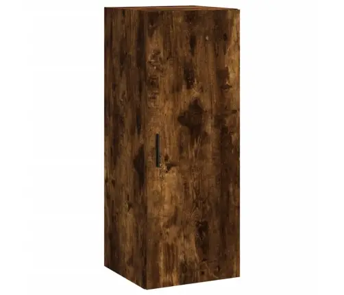 Kõrge Kapp, Suitsutatud Tamm, 34,5X34X180 cm Tehispuit