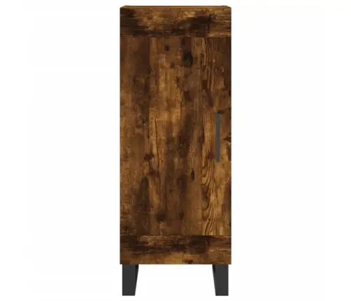 Augstais Skapītis, Ozolkoka, 34,5X34X180 Cm, Inženierijas Koks Vidaxl