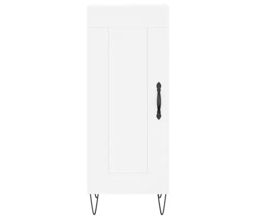 Kõrge Kapp, Valge , 34,5X34X180 cm Tehispuit