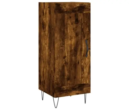 Augstais Skapītis, Ozolkoka, 34,5X34X180 Cm, Inženierijas Koks Vidaxl