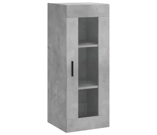 Komoda, Betono Pilkos Spalvos, 34,5X34X180cm Apdirbta Mediena Komoda, Betono Pilkos Spalvos, 34,5X34X180cm Apdirbta Mediena