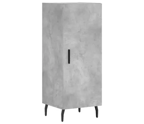 Komoda, Betono Pilkos Spalvos, 34,5X34X180cm Apdirbta Mediena Komoda, Betono Pilkos Spalvos, 34,5X34X180cm Apdirbta Mediena
