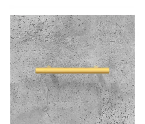 Kõrge Kapp, Betoonhall, 34,5X34X180 cm Tehispuit