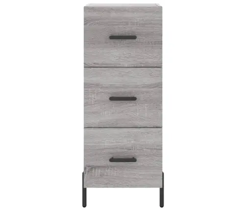Augstais Skapītis, Pelēks, 34,5X34X180 Cm, Inženierijas Koks Vidaxl Augstais Skapītis, Pelēks, 34,5X34X180 Cm, Inženierijas Koks Vidaxl