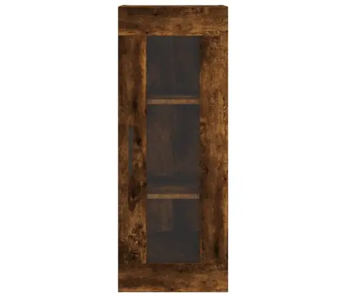 Kõrge Kapp, Suitsutatud Tamm, 34,5X34X180 cm Tehispuit