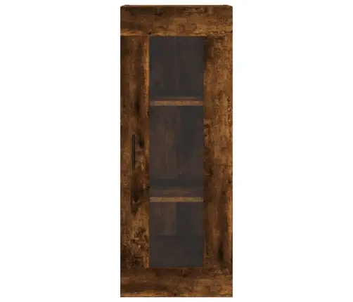 Komoda, Dūminio Ąžuolo Spalvos, 34,5X34X180cm Apdirbta Mediena