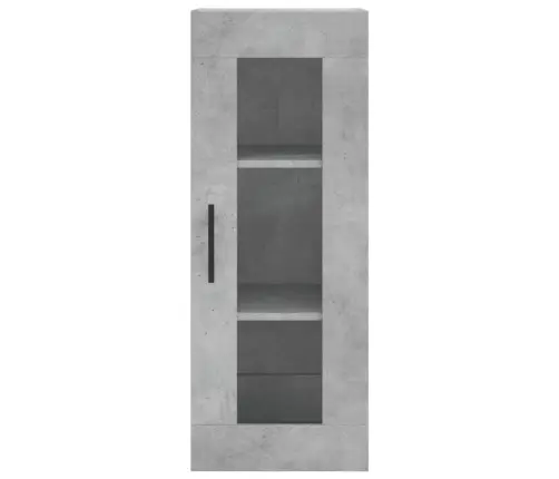 Kõrge Kapp, Betoonhall, 34,5X34X180 cm Tehispuit