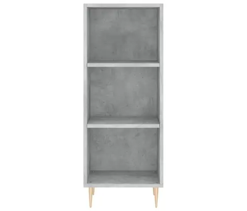 Augstais Skapītis, Pelēks, 34,5X34X180 Cm, Inženierijas Koks Vidaxl Augstais Skapītis, Pelēks, 34,5X34X180 Cm, Inženierijas Koks Vidaxl