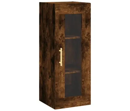 Augstais Skapītis, Ozolkoka, 34,5X34X180 Cm, Inženierijas Koks Vidaxl