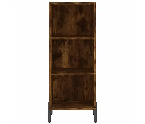 Augstais Skapītis, Ozolkoka, 34,5X34X180 Cm, Inženierijas Koks Vidaxl