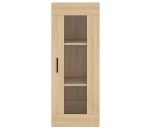 Augstais Skapītis, Ozolkoka, 34,5X34X180 Cm, Inženierijas Koks Vidaxl