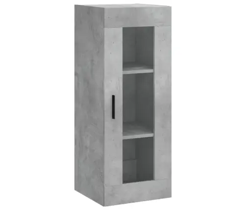 Komoda, Betono Pilkos Spalvos, 34,5X34X180cm Apdirbta Mediena Komoda, Betono Pilkos Spalvos, 34,5X34X180cm Apdirbta Mediena