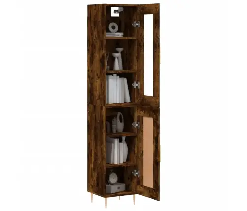Augstais Skapītis, Ozolkoka, 34,5X34X180 Cm, Inženierijas Koks Vidaxl Augstais Skapītis, Ozolkoka, 34,5X34X180 Cm, Inženierijas Koks Vidaxl