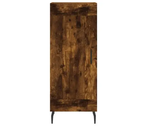 Kõrge Kapp, Suitsutatud Tamm, 34,5X34X180 cm Tehispuit