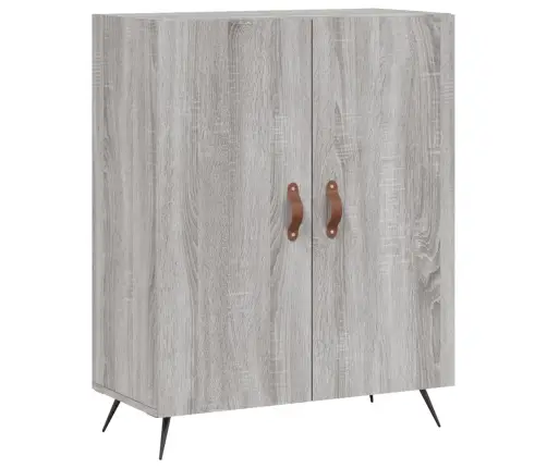 Augstais Skapis, Pelēks, 69,5X34X180 Cm, Inženierijas Koks Vidaxl