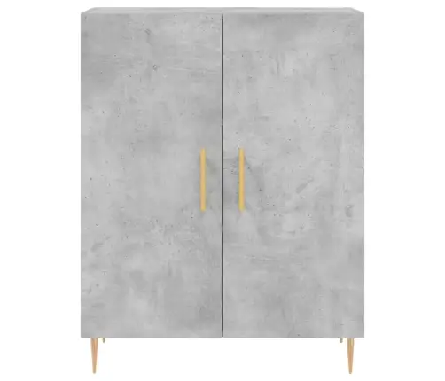 Kõrge Kapp, Betoonhall, 69,5 X 34 X 180 cmTehispuit