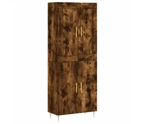 Augstais Skapis, Ozolkoka, 69,5X34X180 Cm, Inženierijas Koks Vidaxl