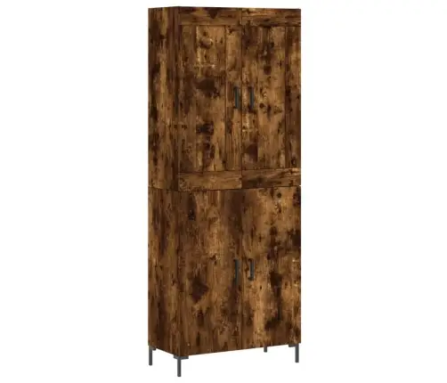 Augstais Skapis, Ozolkoka, 69,5X34X180 Cm, Inženierijas Koks Vidaxl